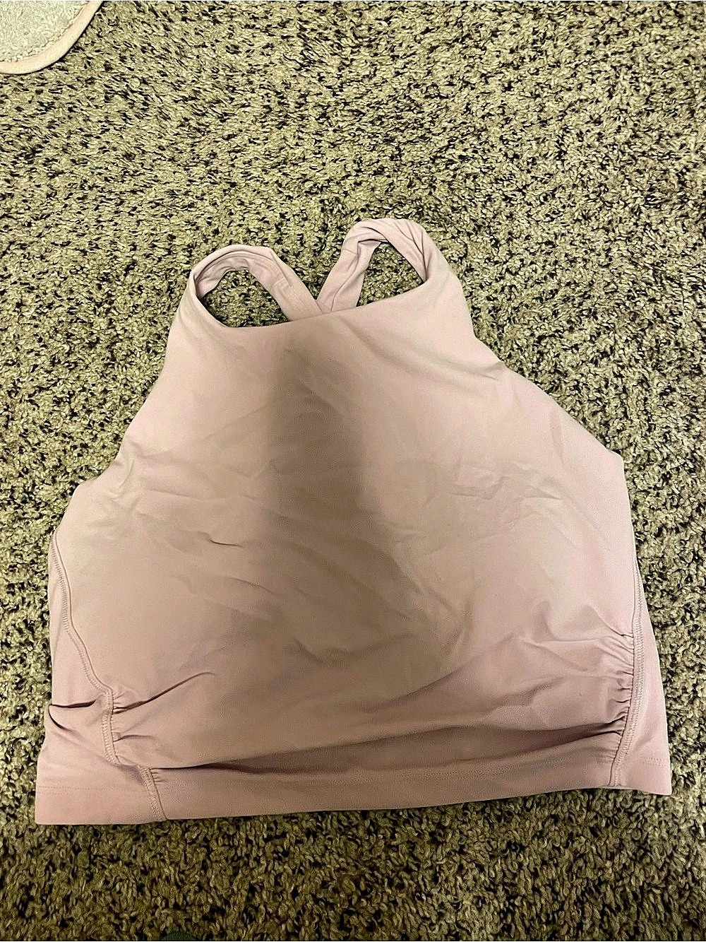 Athleta Conscious Twist Crop Bra D-DD